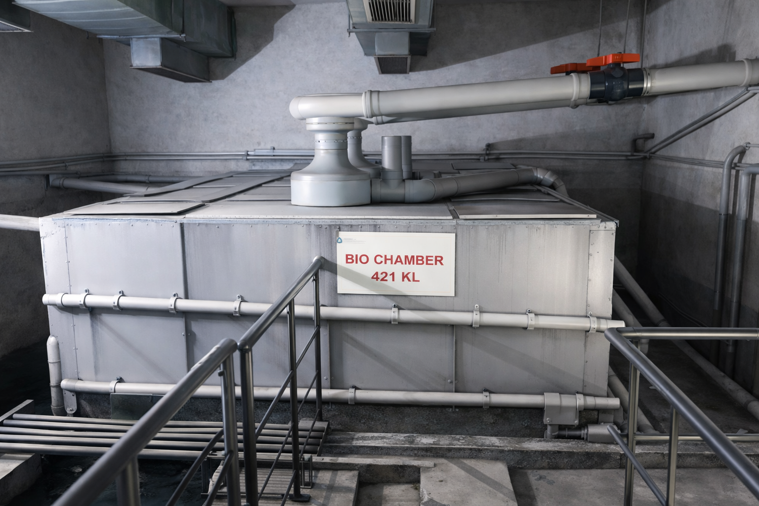 ZWC Hydrovia STP wastewater treatment system